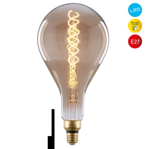 LED-Leuchtmittel Dilly Max Ø 16 cm E27 5 W