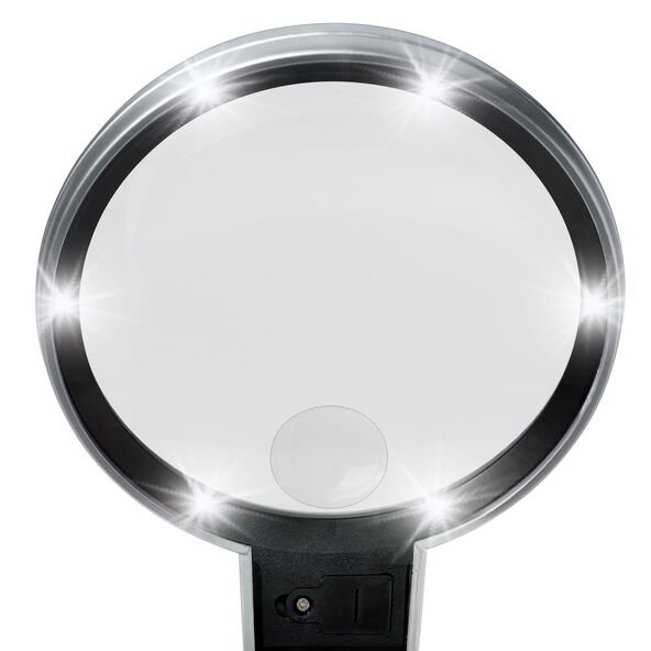 Nählupe 2x/4x mit LED Beleuchtung