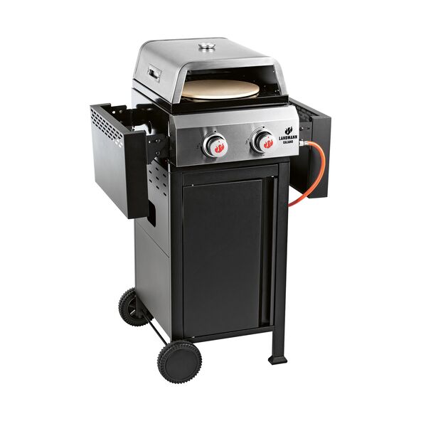 Gasgrill Caliano 2.0 mit Pizzaaufsatz