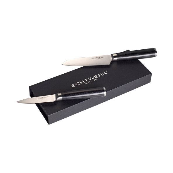 Damastmesser-Set, 2-tlg.
