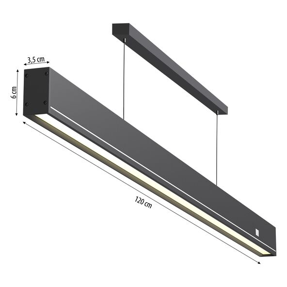 LED-Pendelleuchte mit Gestensteuerung