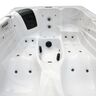 Outdoor Whirlpool WHITE MARBLE, 2 Liegeflächen