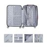 Hartschalenkoffer-Set Exopack inkl. Beautycase, champagner
