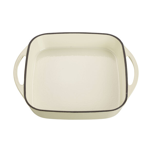 Universalbräter mit Deckel, creme