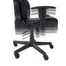 Gaming-Stuhl Chefsessel, schwarz