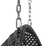 Polyrattan-Hängesessel TWIN, schwarz
