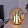 LED-Kerzenlaterne, beige