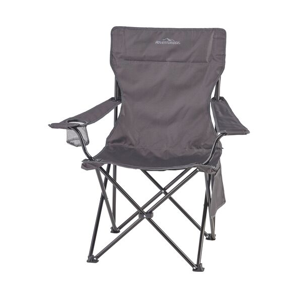 Faltbarer Campingstuhl, anthrazit