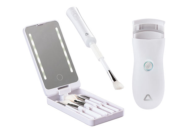 Beauty-Tool Geschenkset, weiß, 3-tlg.
