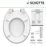 WC-Sitz mit Absenkautomatik, weiß