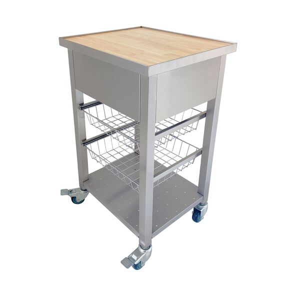 Grill-Beistelltisch GT 01, 57,8 x 49,2 x 92,8 cm