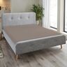 Jersey Spannbetttuch, 180-200 x 200 cm, beige