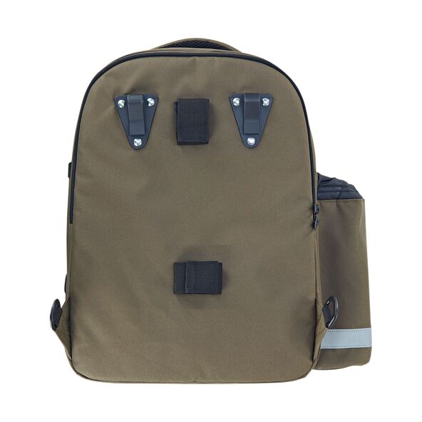 Isolierte Fahrrad-Seitenpacktasche Olive