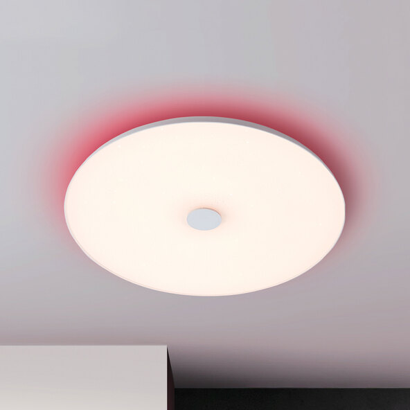 LED-Deckenleuchte Adora, 40 W, mit integr. BT-Lautsprecher