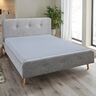 Jersey Spannbetttuch, 180-200 x 200 cm, hellblau