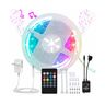 LED-Strip mit Musiksensor, 5 m, 2er Set