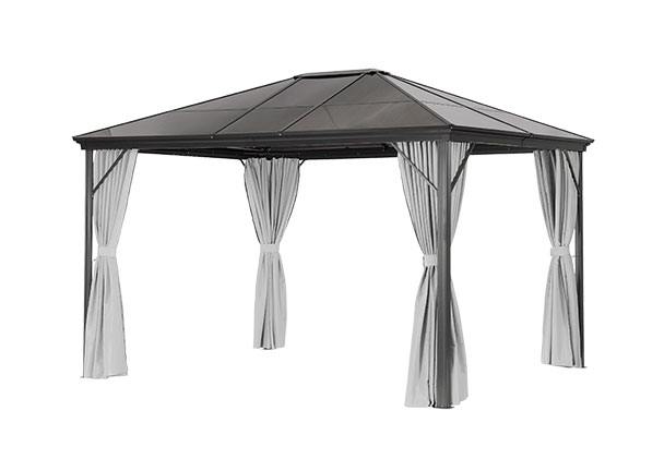 Profi-Pavillon mit Polycarbonatdach