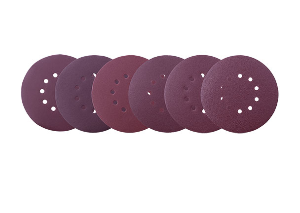 Schleifpapier, Ø 225 mm, K80 - K240, 12er Set