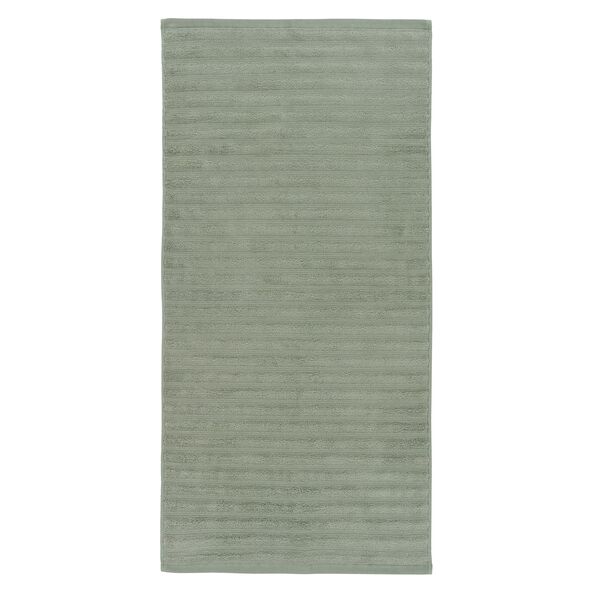 Handtuch Hoch/Tief, 2 x 2er Set, grün