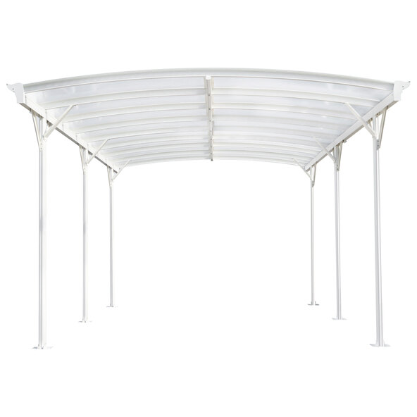 Carport Falo, weiß