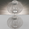 LED-Akku-Tisch- und Bodenleuchte Korga, greige, ⌀ 36 cm