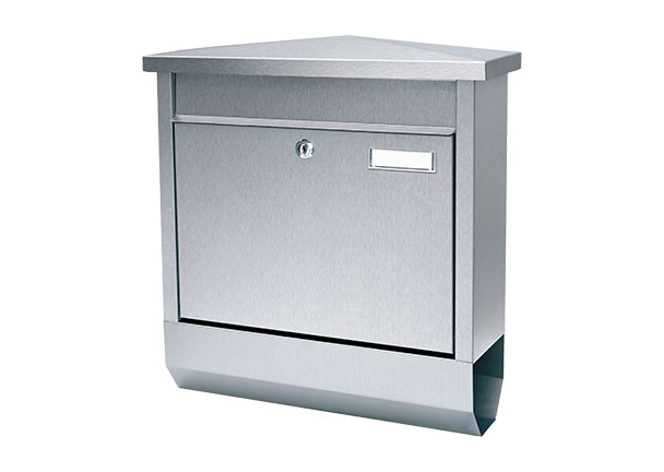 Edelstahl-Briefkasten, Modell E