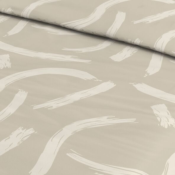 Bettwäsche Mako Satin, NG, beige