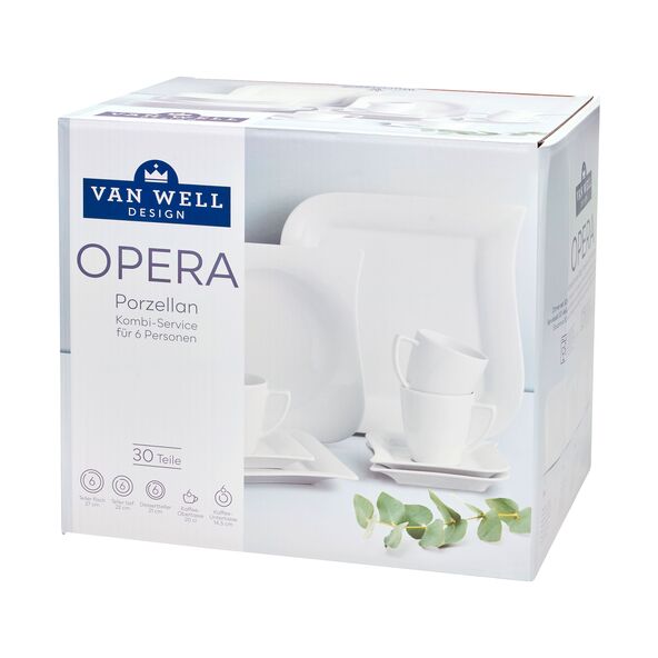 Kombiservice Opera, 30-tlg.