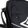 Schultertasche, schwarz