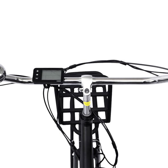 28" City-E-Bike Rosendaal 3 Gent, schwarz