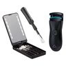 Beauty-Tool Geschenkset, schwarz, 3-tlg.