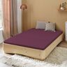 Jersey-Spannbetttuch 140–160 x 200 cm, bordeaux