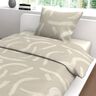 Bettwäsche Mako Satin, NG, beige