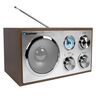 Nostalgie FM Radio RXN 180, walnuss