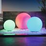 Smarte LED-Outdoor-Kugelleuchte, inkl. Fernbedienung, Ø 50 cm