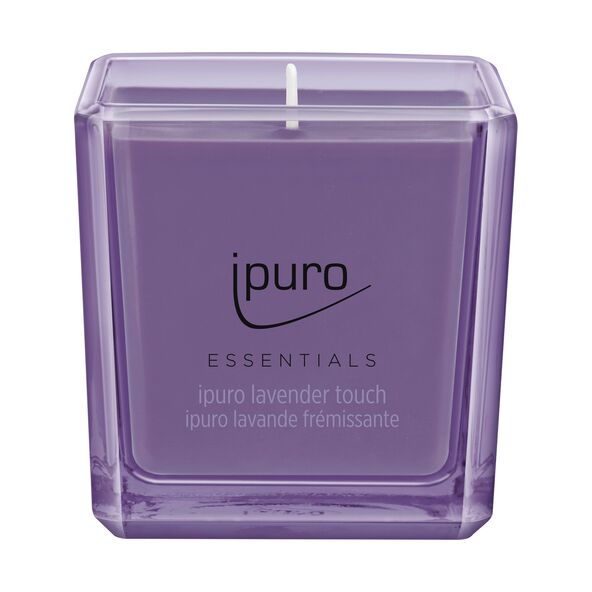 Duftkerze ESSENTIALS lavender touch, 6er Set