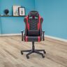 Gaming-Stuhl Chefsessel, schwarz-rot