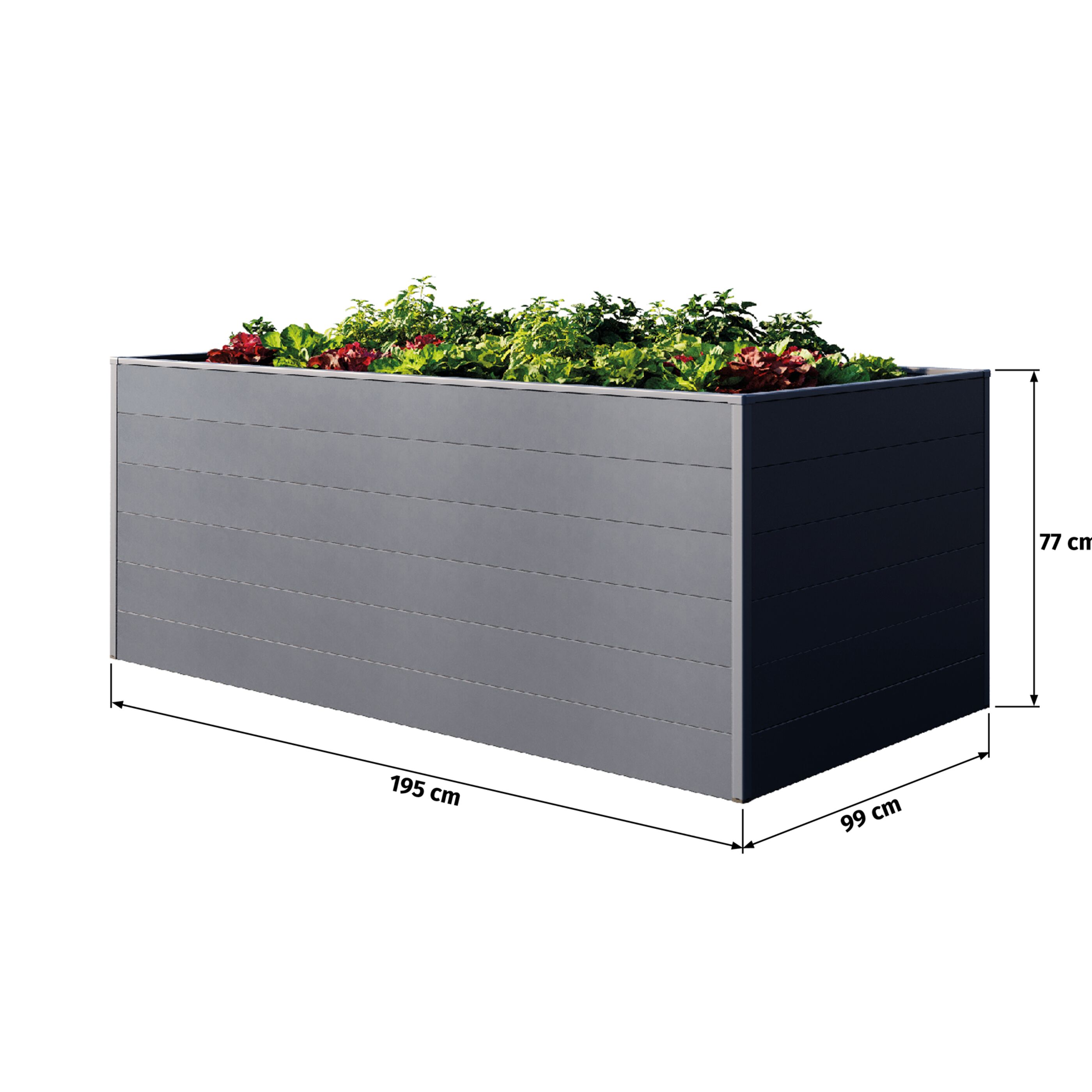 GFP AluminiumHochbeet ALDI