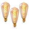 LED-Leuchtmittel Dilly Ø 6,4 cm E27 4 W, 3er Set