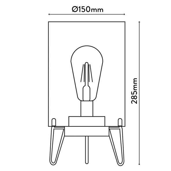 LED-Tischlampe LONNA