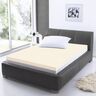 Supersoft Spannbetttuch für Topper, 140-160 x 200-220 cm, creme
