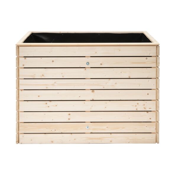 Holz-Hochbeet Asket Natur, L 130 x 70 x 90 cm