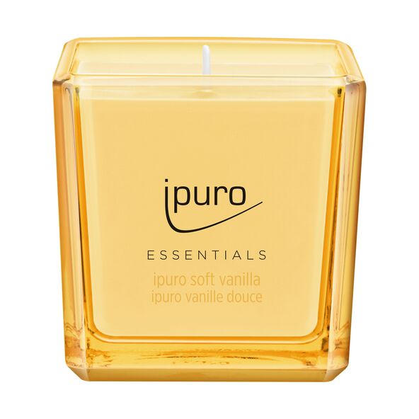 Duftkerze ESSENTIALS soft vanilla, 6er Set