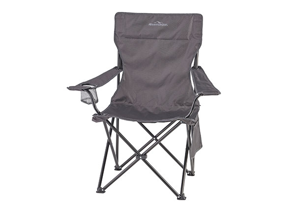 Faltbarer Campingstuhl, anthrazit