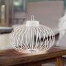 LED-Akku-Tisch- und Bodenleuchte Korga, weiß, ⌀ 46 cm