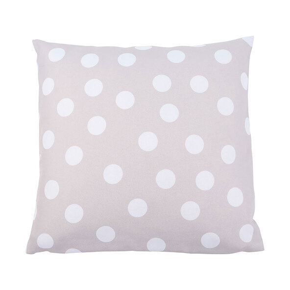 Kissen Points, 2er Set, taupe