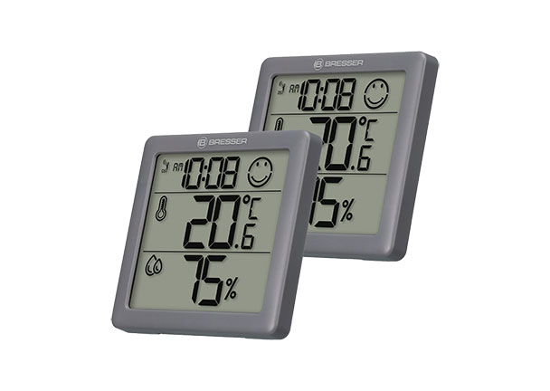 Thermo-/Hygrometer Climate Smile, 2er Set