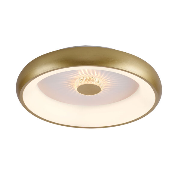 LED-Deckenleuchte KUNEO, Ø 45 cm, messing matt