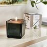 Duftkerze ESSENTIALS black bamboo, 6er Set