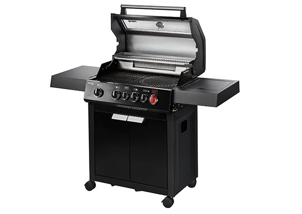 Gasgrill Boston Black Pro 4 SIKR Turbo